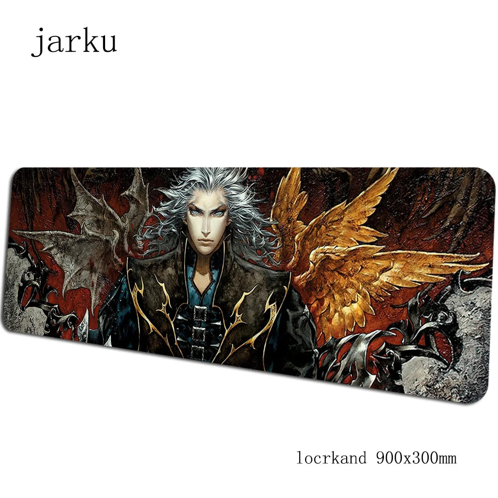Castlevania mousepad gamer 900x300X3MM gaming mouse pad large Gift notebook pc accessories laptop padmouse big ergonomic mat