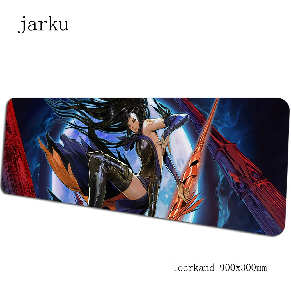 Castlevania mousepad gamer 900x300X3MM gaming mouse pad large Gift notebook pc accessories laptop padmouse big ergonomic mat