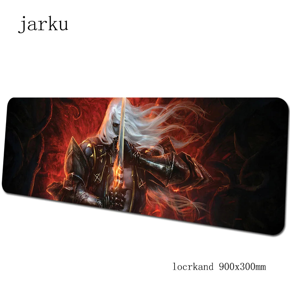 Castlevania mousepad gamer 900x300X3MM gaming mouse pad large Gift notebook pc accessories laptop padmouse big ergonomic mat