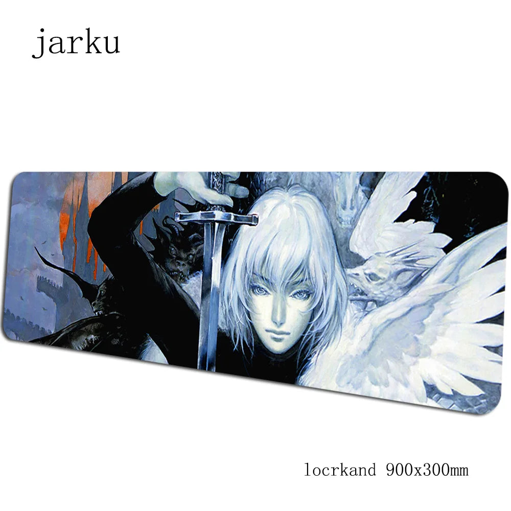Castlevania mousepad gamer 900x300X3MM gaming mouse pad large Gift notebook pc accessories laptop padmouse big ergonomic mat
