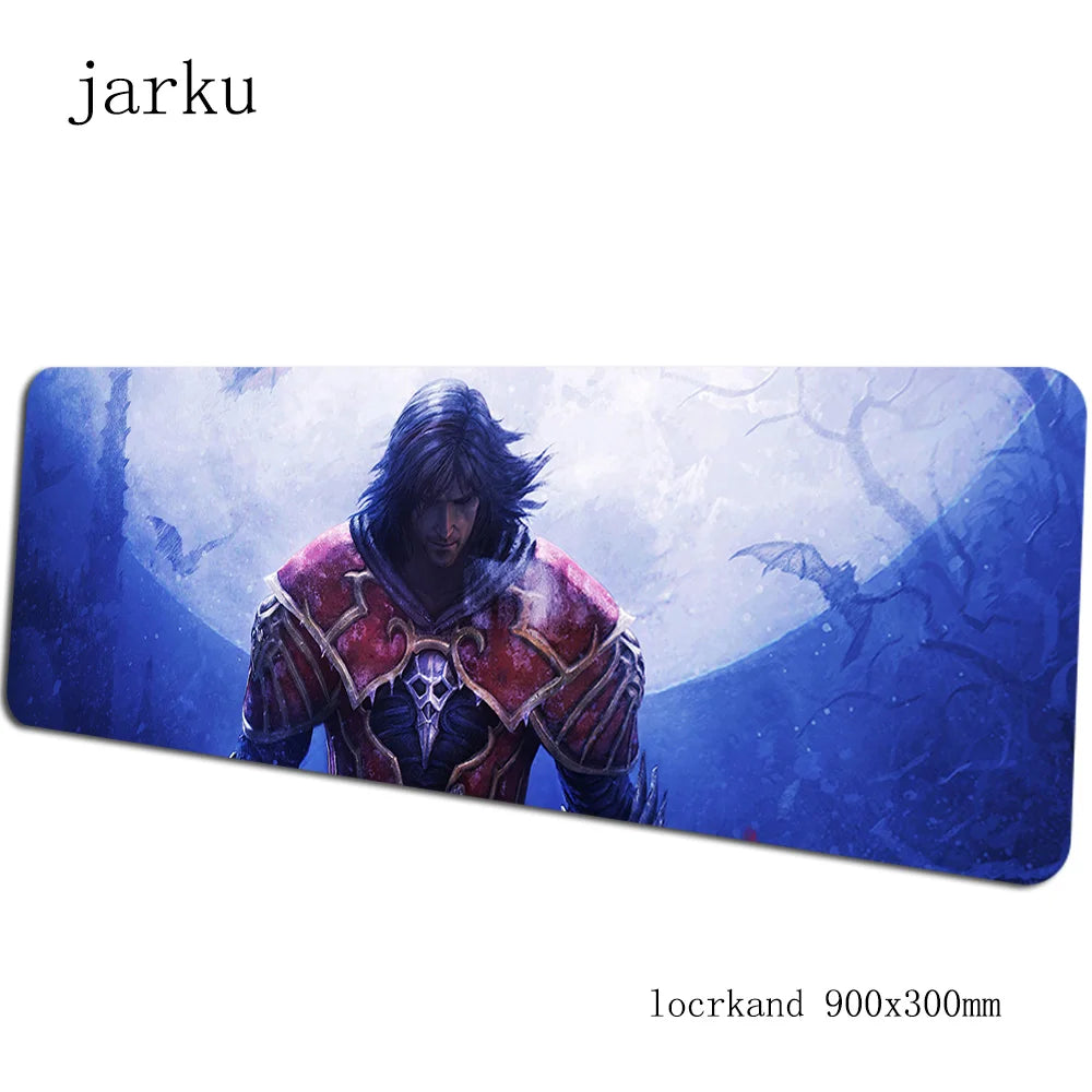 Castlevania mousepad gamer 900x300X3MM gaming mouse pad large Gift notebook pc accessories laptop padmouse big ergonomic mat