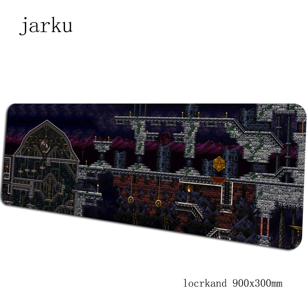 Castlevania mousepad gamer 900x300X3MM gaming mouse pad large Gift notebook pc accessories laptop padmouse big ergonomic mat