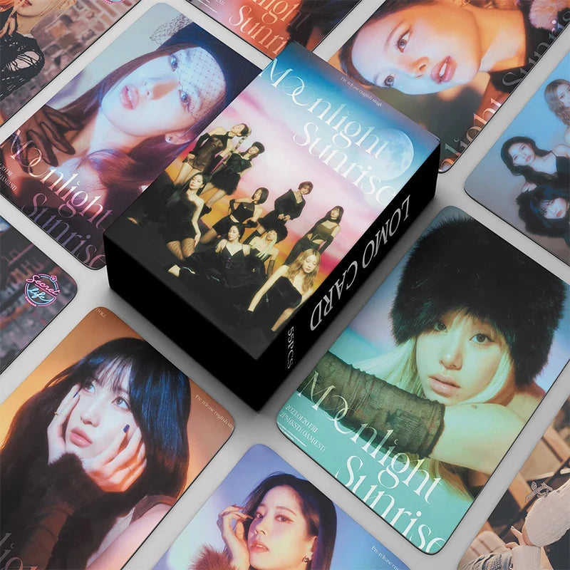Kpop TWICE 4TH WORLD TOUR Lomo Cards New Photo Album The Feels High Quality Photocard New Arrivals