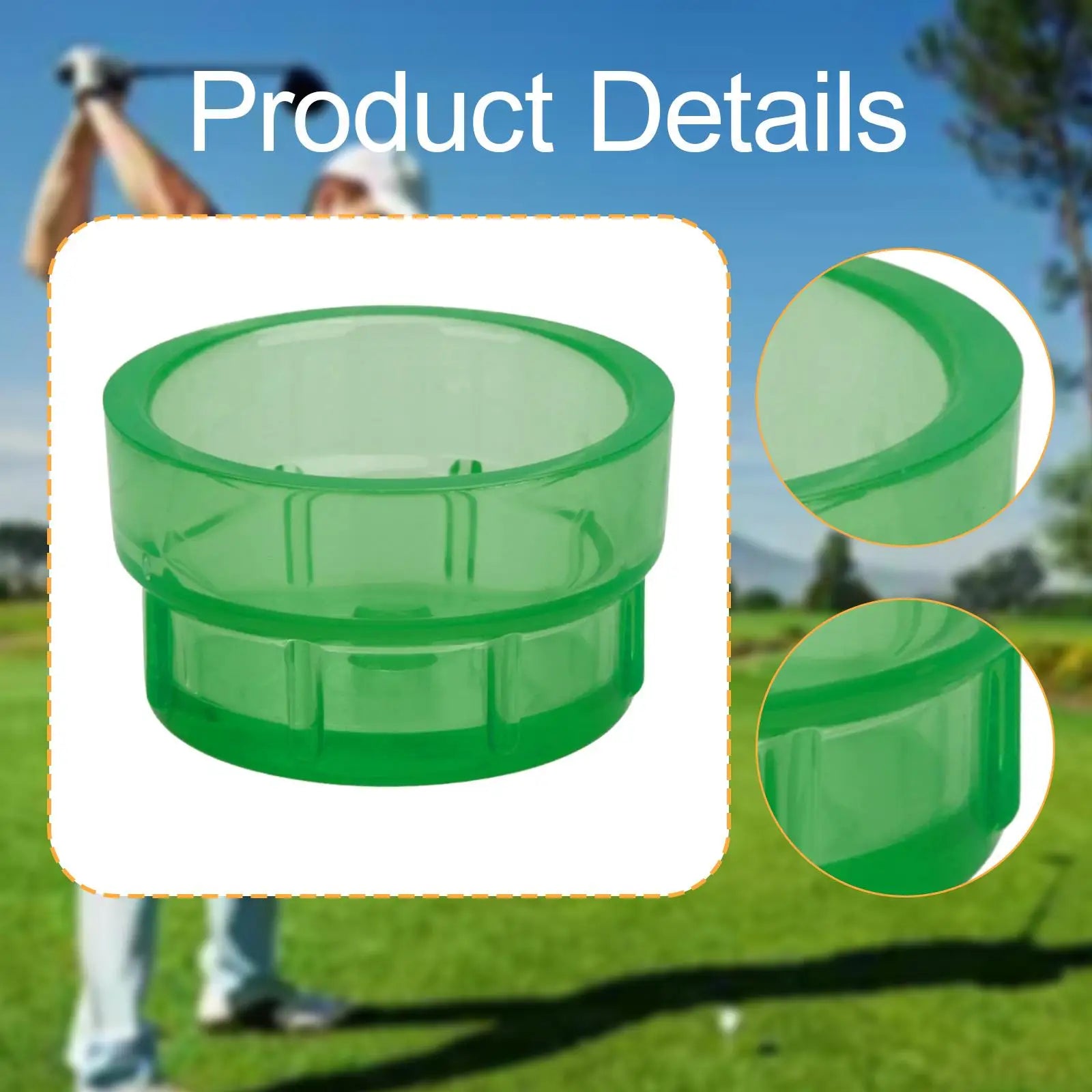 Golf Ball Marker, Professional, to Enhance Putting and Driving Accuracy, Putting Alignment Tool, Golf Ball Line Marker Tool