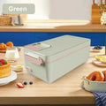 1L USB Electric Lunch Box Portable Heated Food Warmer Rechargeable Insulated Container for Office Camping Travel Commuting