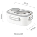 Portable Lunch Box Compartment Wheat Straw Bento Carrying Handle Box Reusable Tableware Containers Meal Snack Food Containers