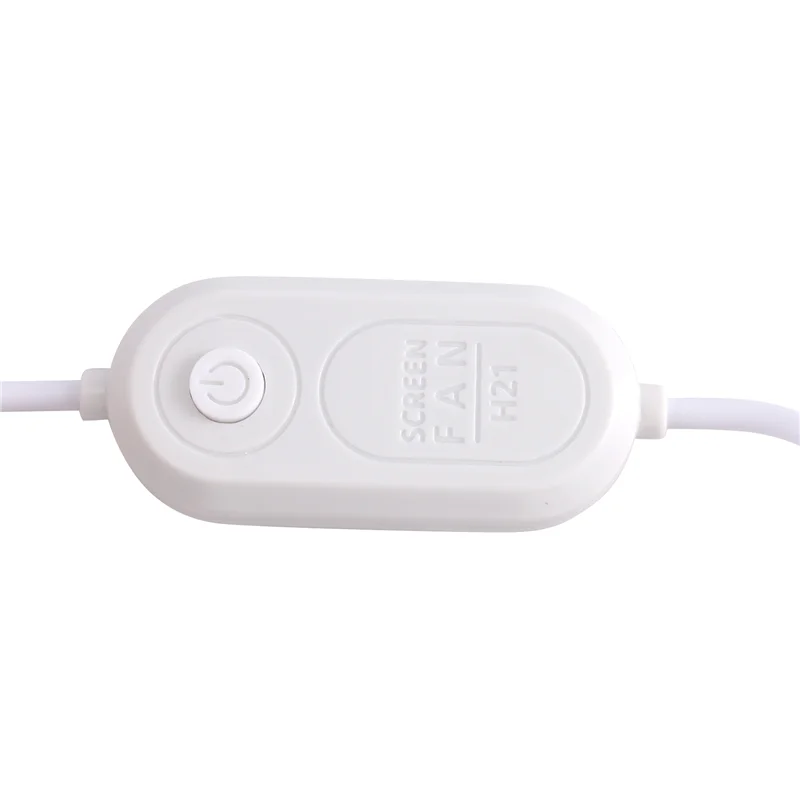 -A94Z Small Desk Fan USB Powered Mini Fan For Office Laptopsm,3 Speeds Desktop Table Cooling Fan With Adjustable Clamp