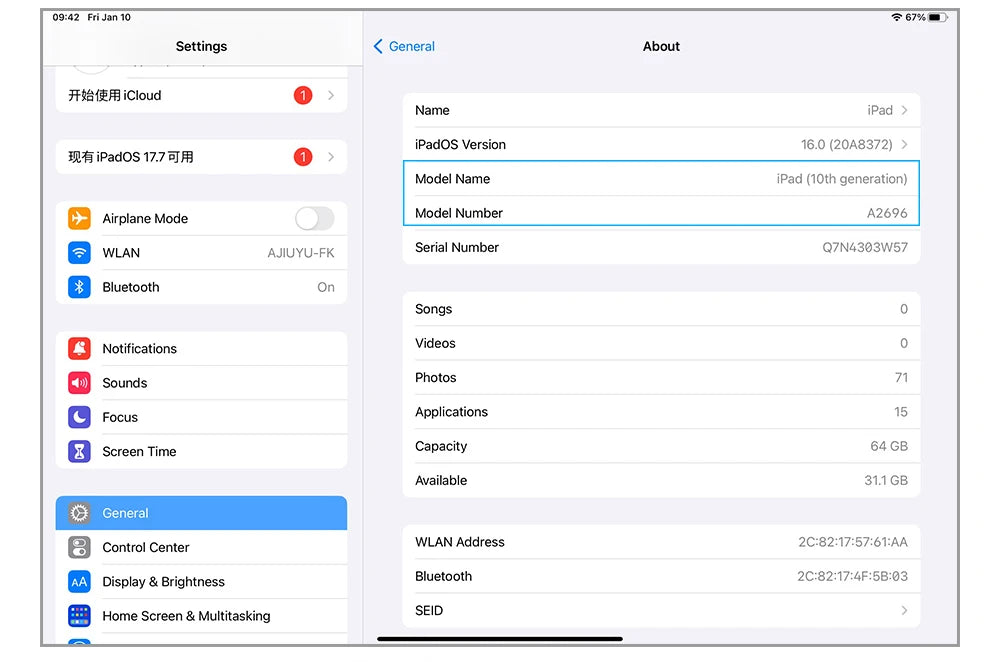 Wireless keyboard for iPad Pro 11 10.9 Air 4 Air 5 for iPad 11th 10th Generation Pro 12.9 6th 5th 4th 3rd Gen 13 M4 Smart Covers