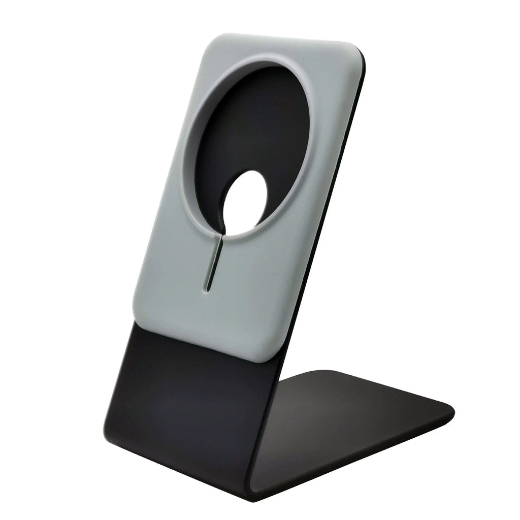 Desktop Mobile Phone Stand Aluminum Desk Holder Dock For Magsafe Charger For iPhone 16/15/14/13/12 Pro Max(Not Included Charger)
