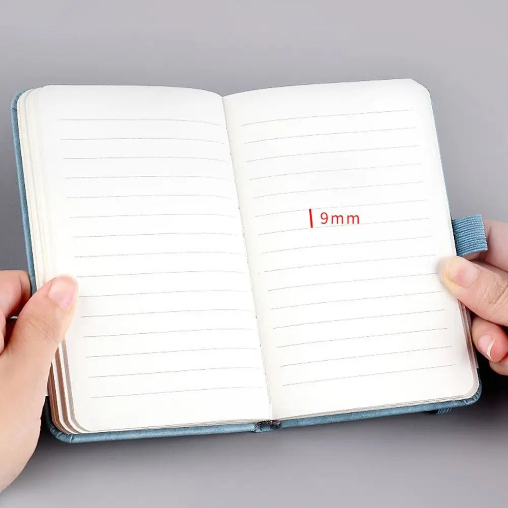 Sketchbook A6/A7 A6/A7 Pocket Notepad with Elastic Band Portable Portable Mini Notebook Anti Ink Leakage 5 Colors Taking Notes