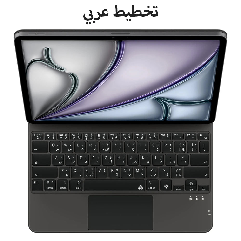 Wireless keyboard for iPad Pro 11 10.9 Air 4 Air 5 for iPad 11th 10th Generation Pro 12.9 6th 5th 4th 3rd Gen 13 M4 Smart Covers