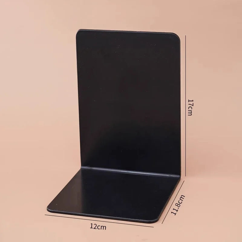 Desktop Organizer L-shaped Desk Bookends Durable Display Book Stand Simple INS Book Support Rack Minimalism