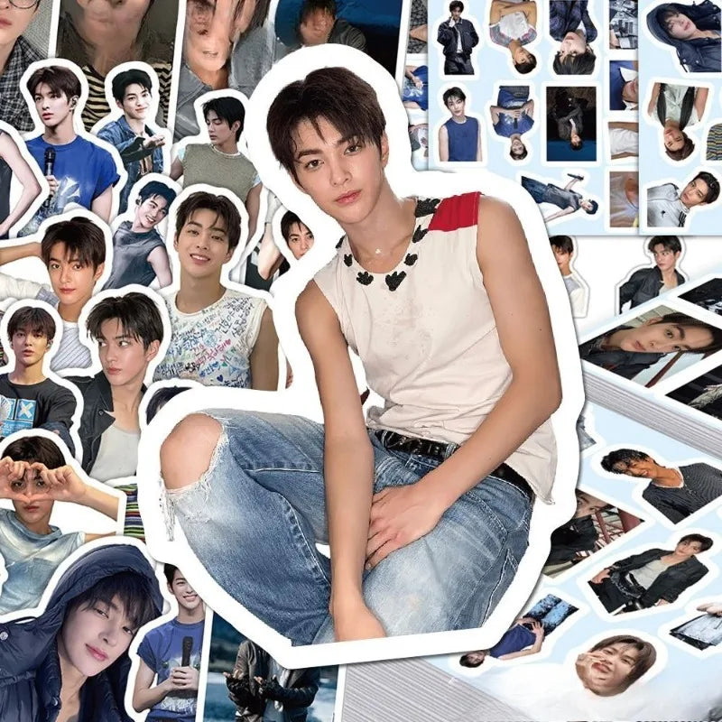 70pcs/set Kpop Korean Idol Boy Group CORTIS Keonho fashion Stickers Ins Single Waterproof Stickers Fan Collection Gifts