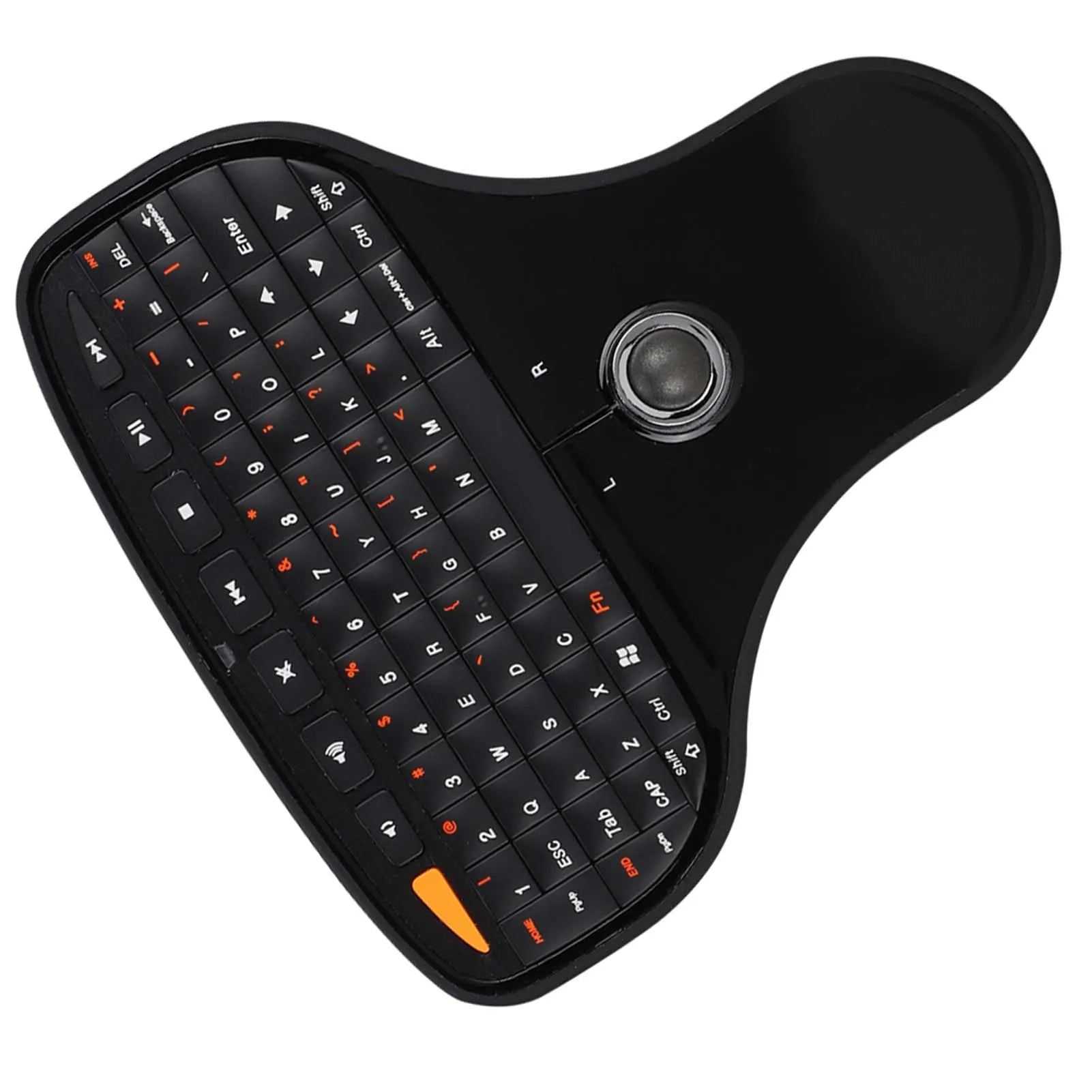 Wireless Keyboard N5901 QWERTY Keyboard Trackball 2.4G Wireless Mini USB MultiMedia Keyboard for TV Computer Trackball Keyboard