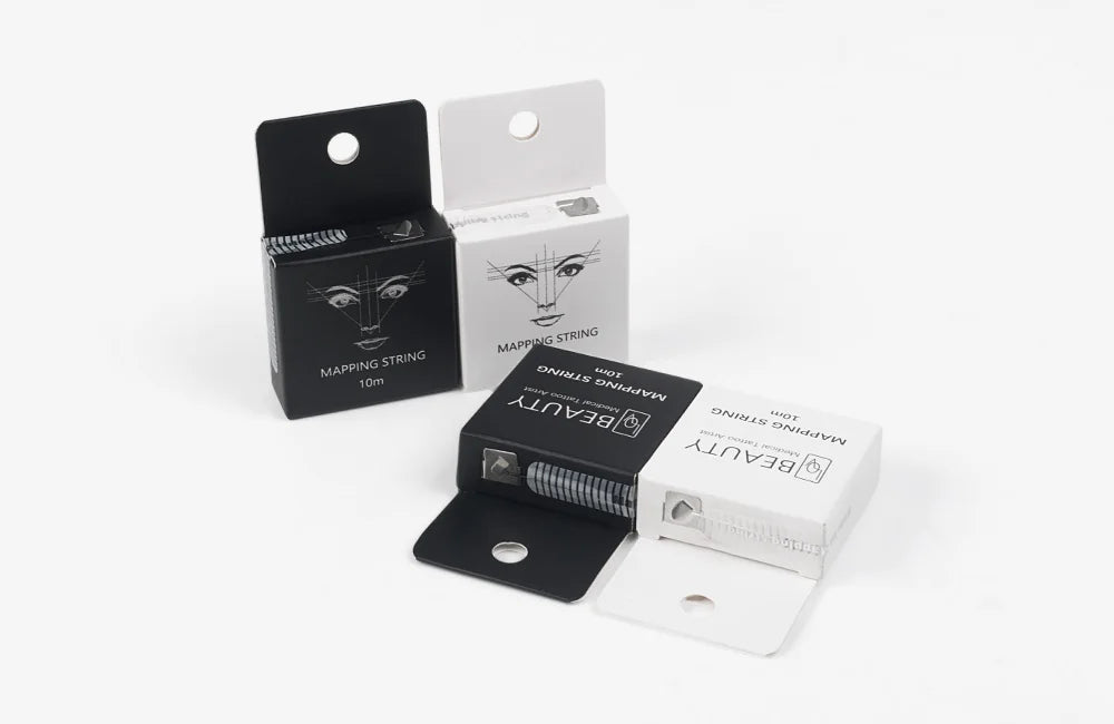 Marker Thread Tattoo Brows Tattoo Thread Eyebrow Semi Permane Ruler Auxiliary Line Drawing With Ink Positioning Mapping Line