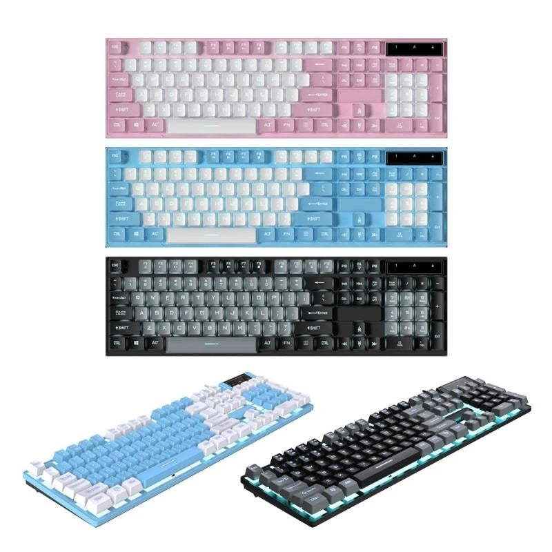 Y1UB Wireds Gaming Keyboards with Backlighting and Unique Keyboards