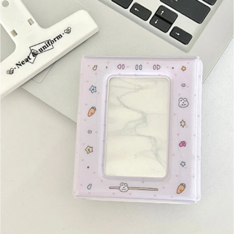Korean Ins Style Cartoon One-Grid Card Album Envelope-Inspired Photocard Binder for Kpop Idol Collectors