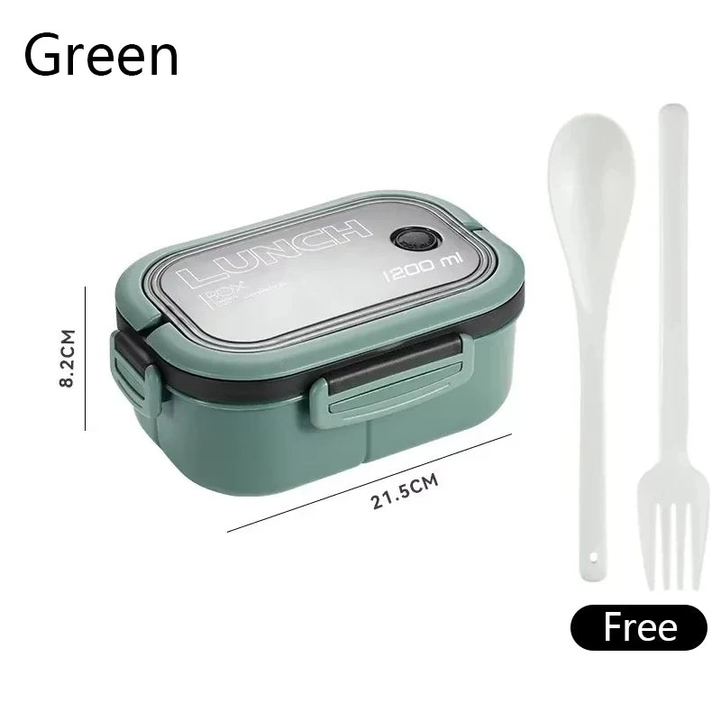 Cute Lunch Box For Kids Compartments Microwae Bento Lunchbox Children Kid School Outdoor Camping Picnic Food Container Portable