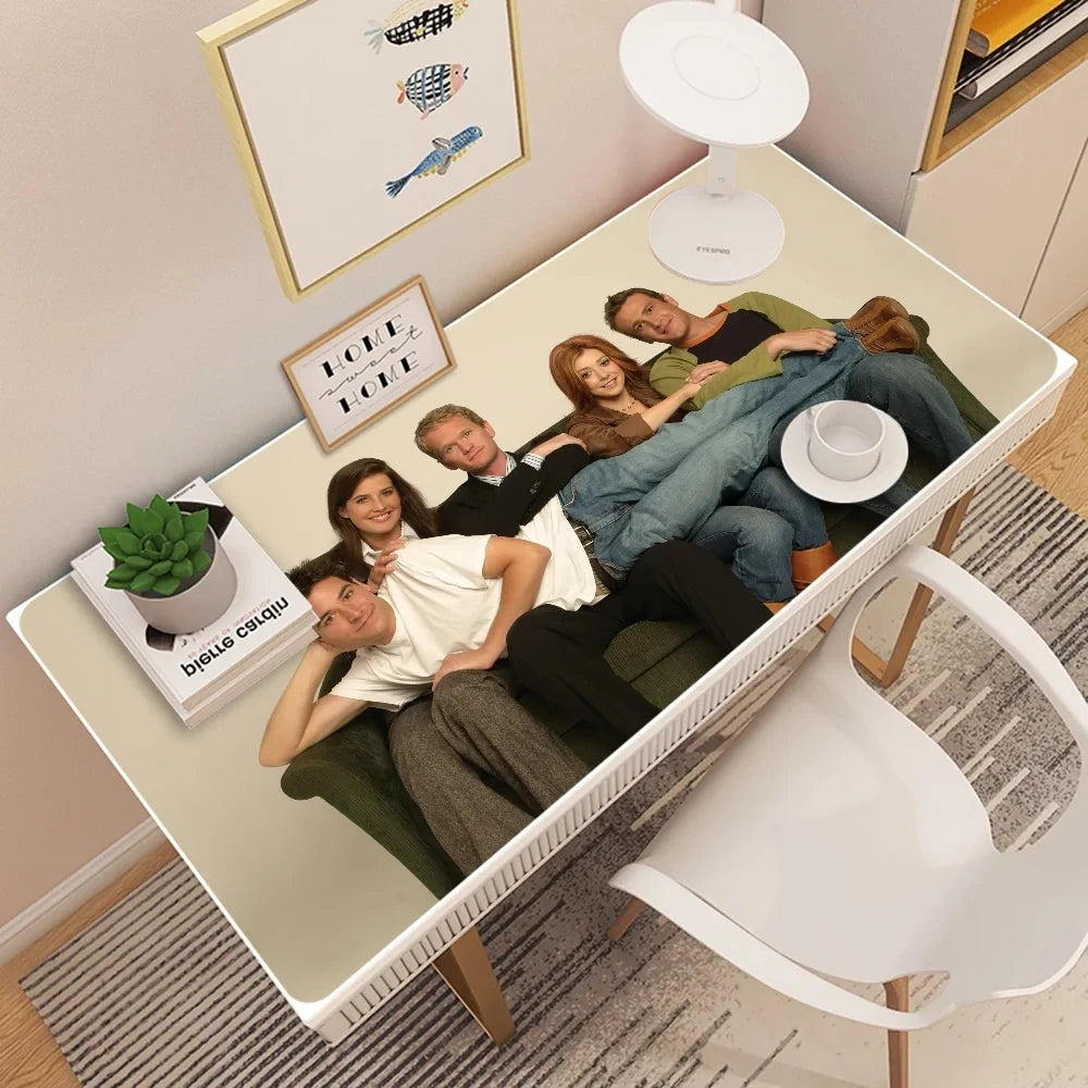 Friends tv Show Mousepad New Rubber Mouse Durable Desktop Mousepad Size for Game Keyboard Pad for Gamer