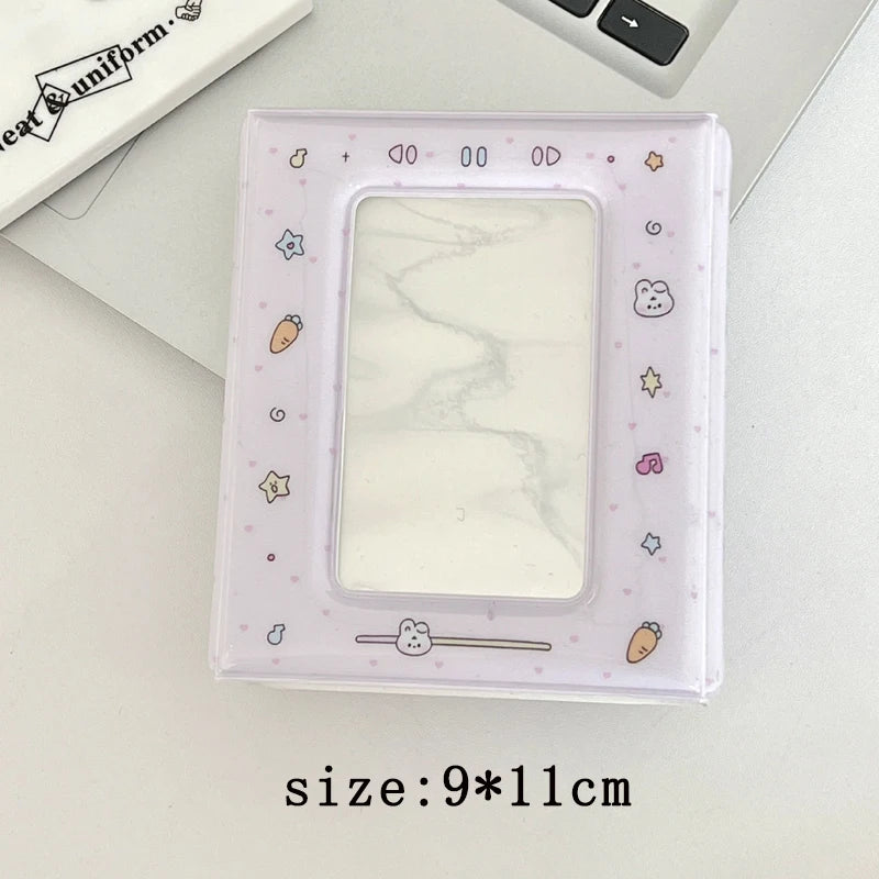 Korean Ins Style Cartoon One-Grid Card Album Envelope-Inspired Photocard Binder for Kpop Idol Collectors
