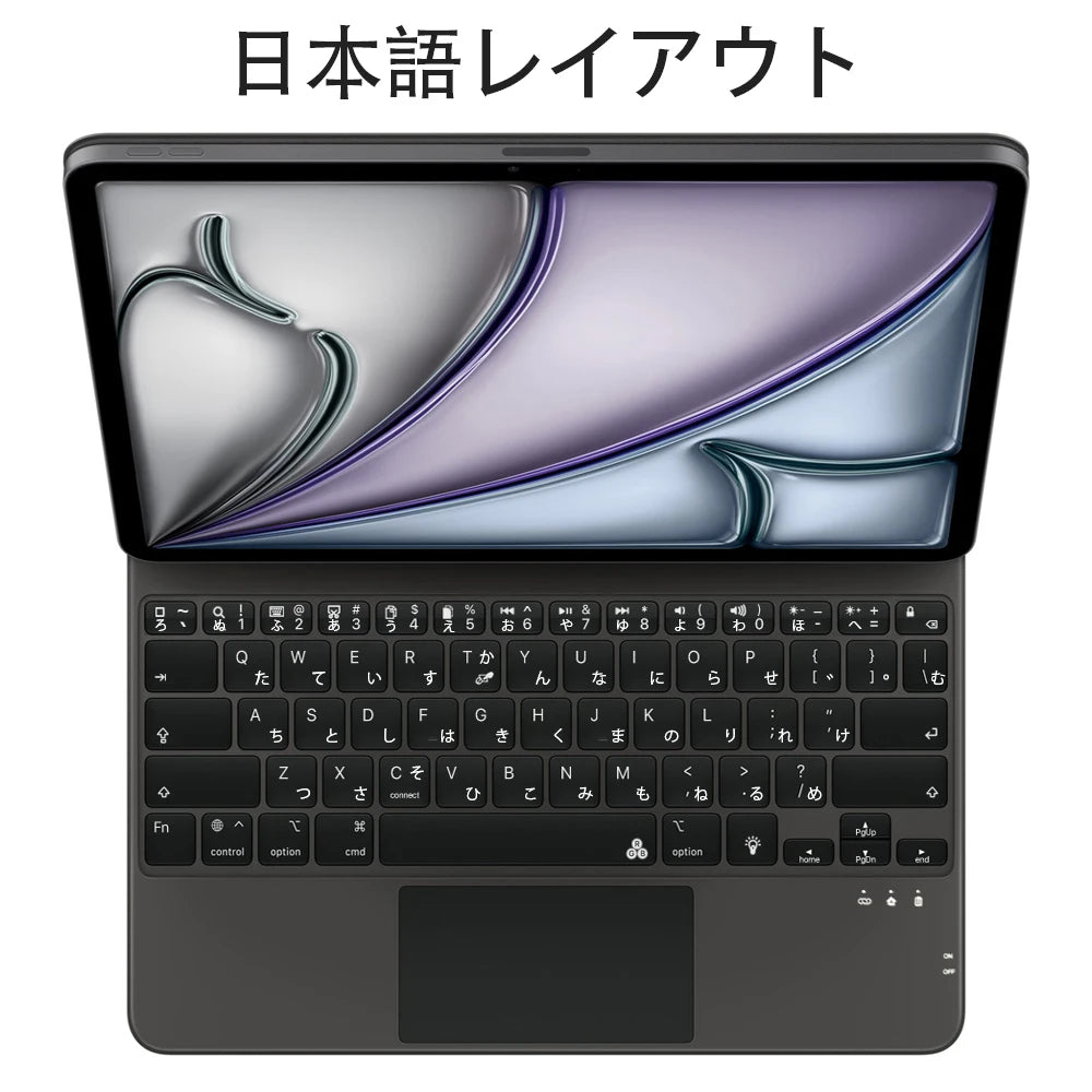 Wireless keyboard for iPad Pro 11 10.9 Air 4 Air 5 for iPad 11th 10th Generation Pro 12.9 6th 5th 4th 3rd Gen 13 M4 Smart Covers