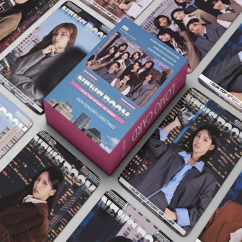 Kpop TWICE 4TH WORLD TOUR Lomo Cards New Photo Album The Feels High Quality Photocard New Arrivals