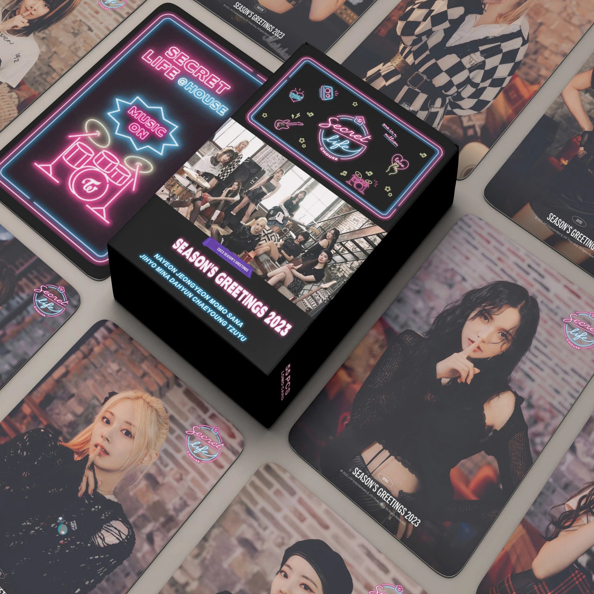 Kpop TWICE 4TH WORLD TOUR Lomo Cards New Photo Album The Feels High Quality Photocard New Arrivals