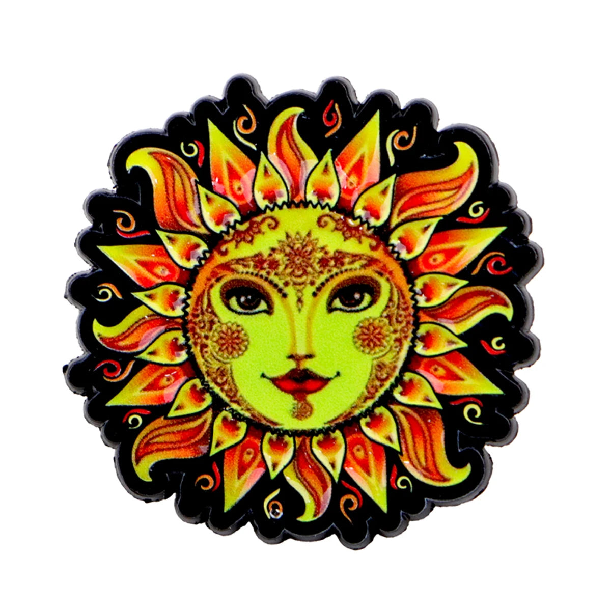 Funny Quotes 'K-POP K-DRAMA' Enamel Pins Sun Moon Brooch Lapel Pin Badge on Backpack Clothing Accessories Fashion Jewelry Gifts