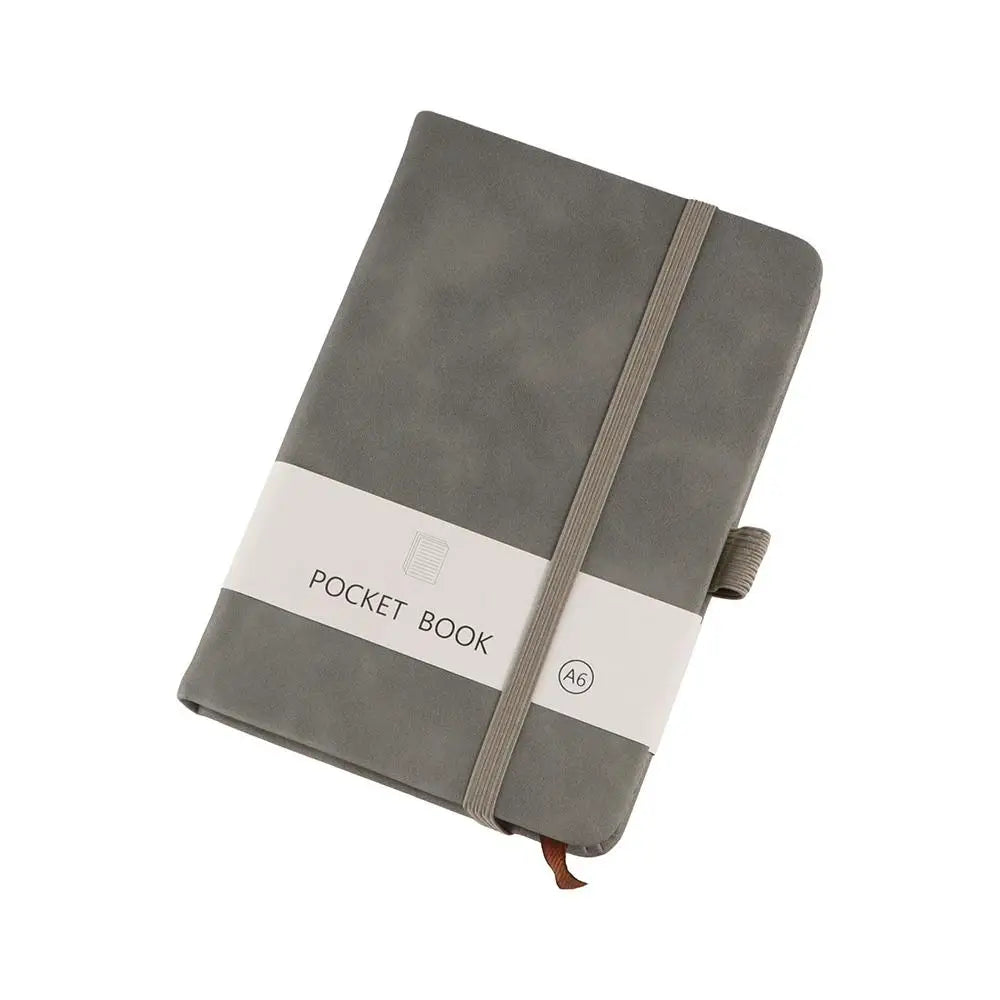 Sketchbook A6/A7 A6/A7 Pocket Notepad with Elastic Band Portable Portable Mini Notebook Anti Ink Leakage 5 Colors Taking Notes