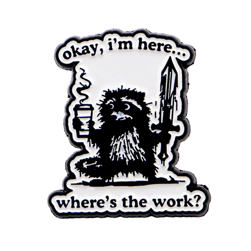 Funny Quotes 'K-POP K-DRAMA' Enamel Pins Sun Moon Brooch Lapel Pin Badge on Backpack Clothing Accessories Fashion Jewelry Gifts