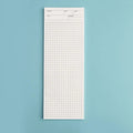 Simple Non-sticky Long Notepad 50 Sheets Stationery Memo Pad Note Paper Gift