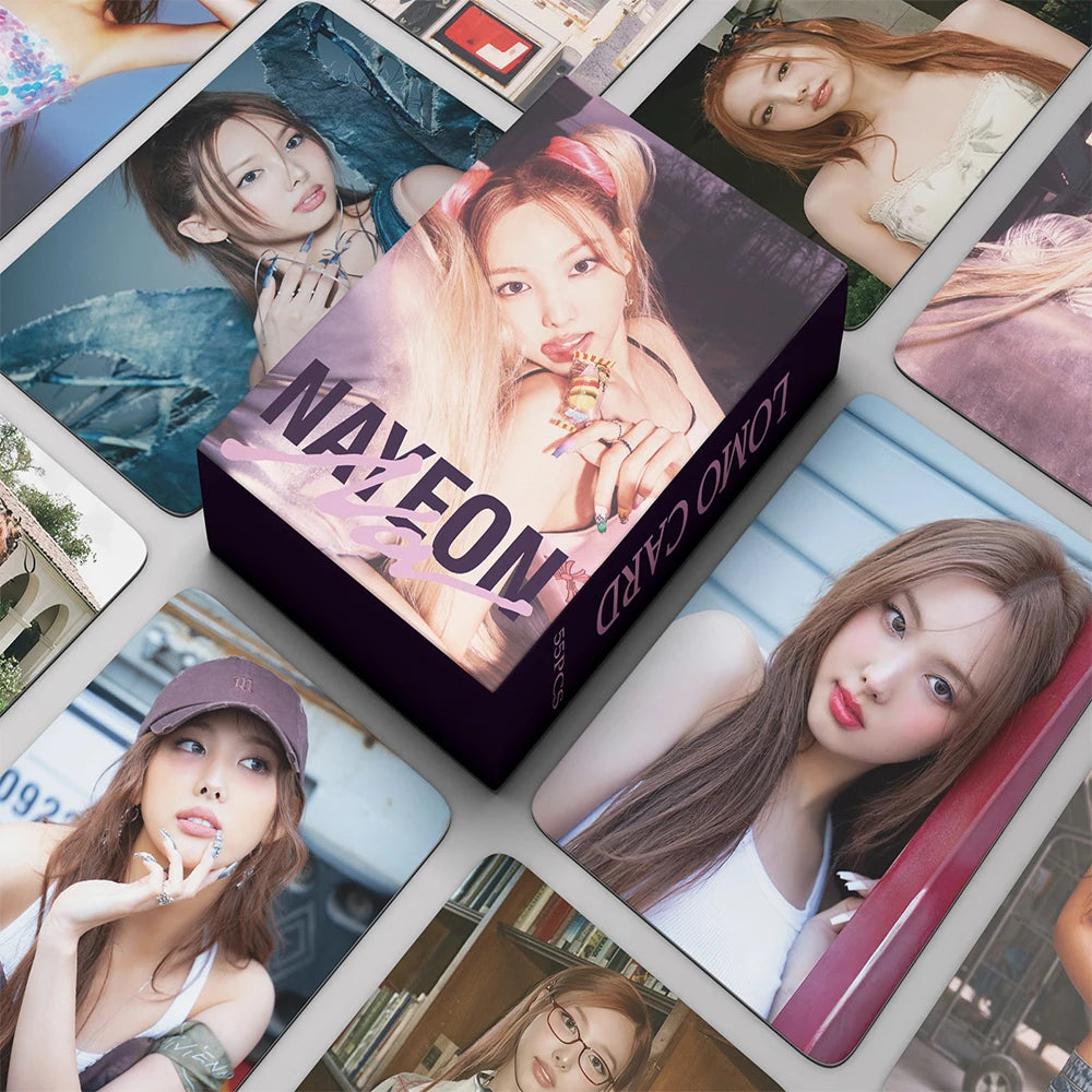 Kpop TWICE 4TH WORLD TOUR Lomo Cards New Photo Album The Feels High Quality Photocard New Arrivals