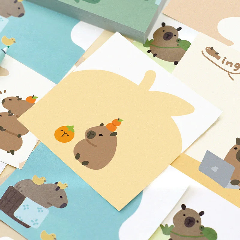 100 pcs/pack Kawaii Cartoon Loose leaf memo pad to do list notepad