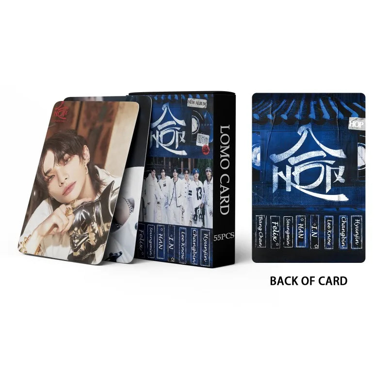55pcs/set Kpop IDOL New Photo Album HOP Lomo Cards Postcard Star High quality Photocards for Fans Collection Gift