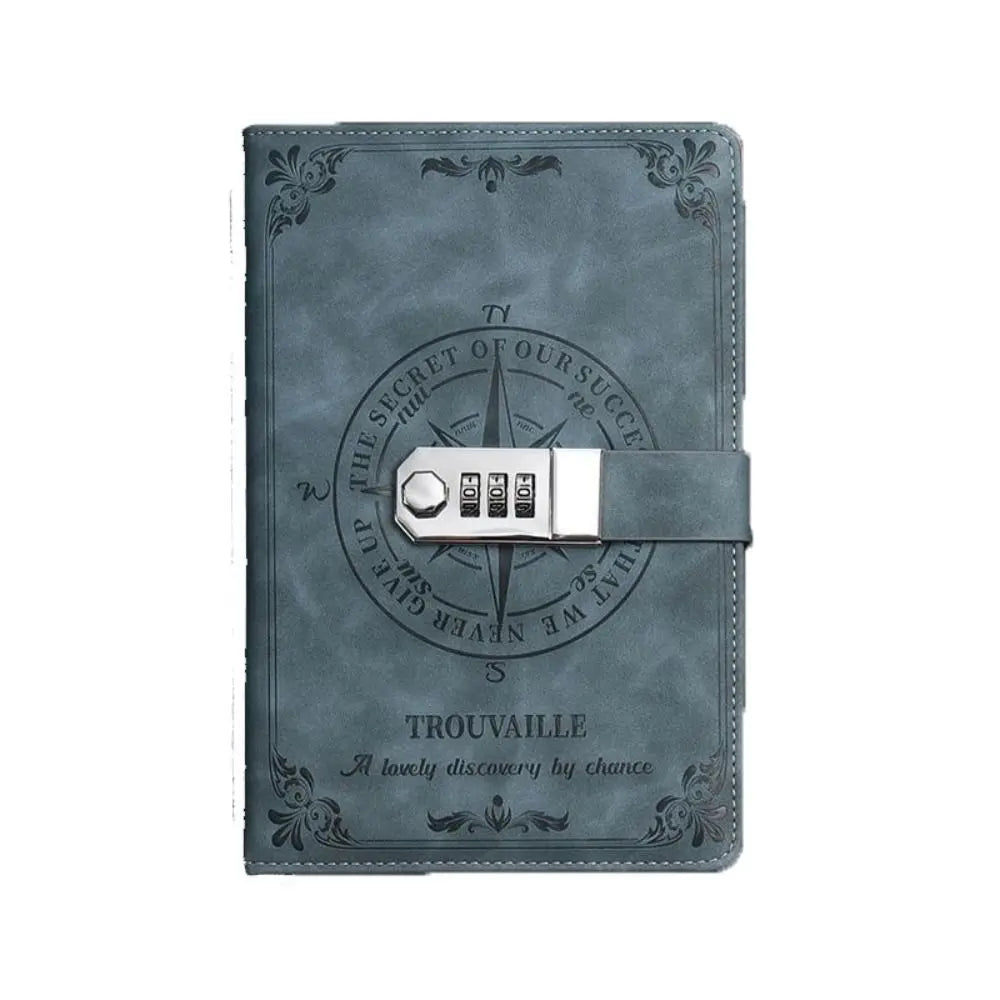 Stationery 200-Page Password Notebook A5 Retro Personal Notepad Thickened Smooth Writing Hand Ledger Office