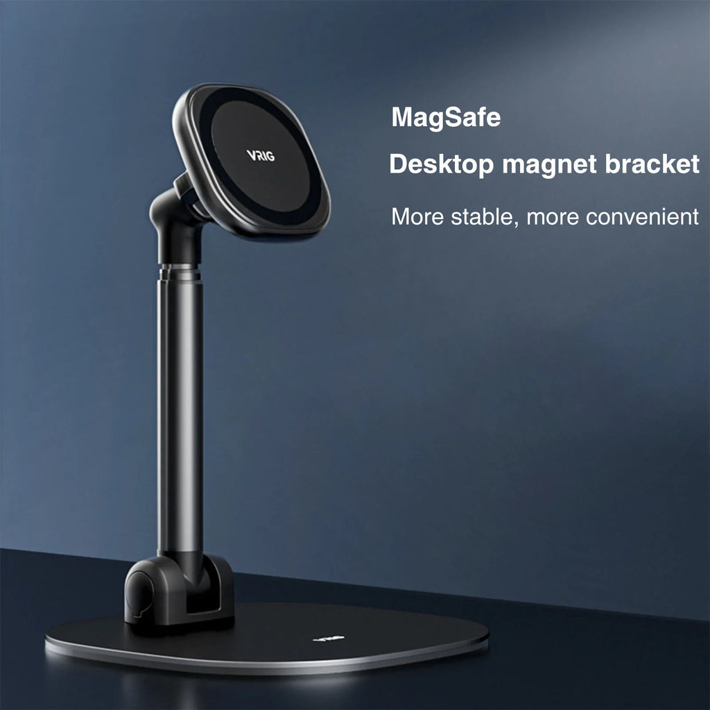 UURig VRig Desk Wireless Charging Magnetic Phone Stand for Office/Home for Magsafe iPhone 16 15 14 13 12 Androi HUAWEI Xiaomi