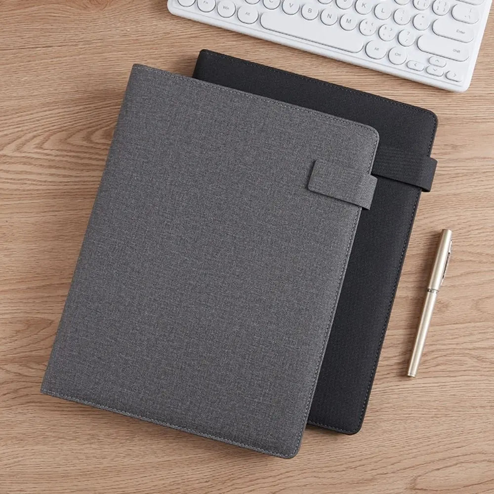 Negotiations Notepad A4 Conference Folder Memo Clipboard Contract File Folder Business Clipboard Leather Signature Board