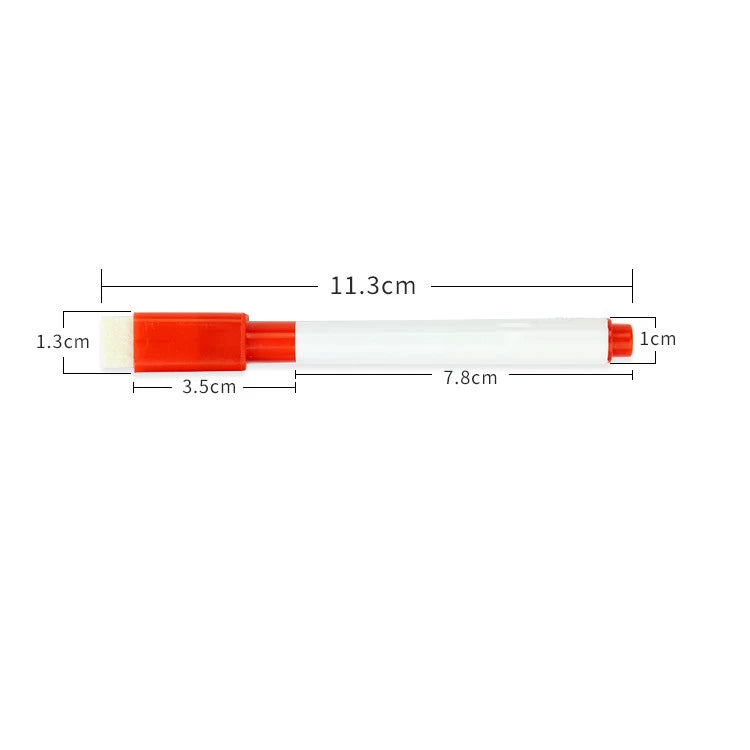 8 Colors Erasable Magnetic Whiteboard Marker Pen Blackboard Marker Chalk Glass Ceramics Office School Art Marker Stationery