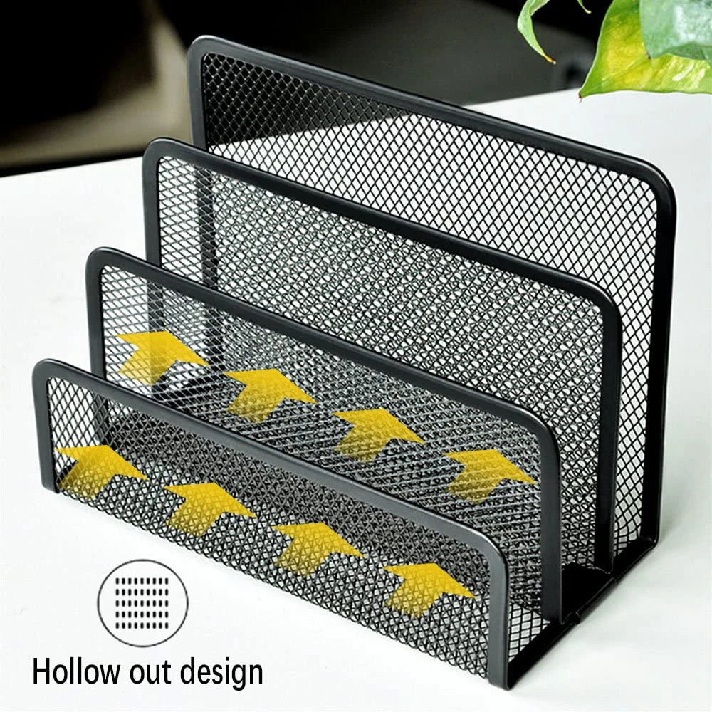 Desktop Book Holder Desk Organizer Paper Organizer Desk Mail Organizer Letter Organizer Metal Bookend Bookends File Holders