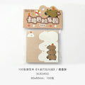 100 pcs/pack Kawaii Cartoon Loose leaf memo pad to do list notepad