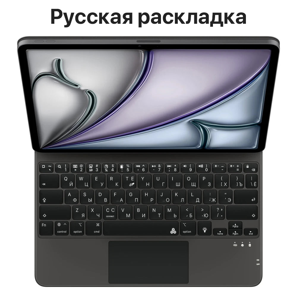 Wireless keyboard for iPad Pro 11 10.9 Air 4 Air 5 for iPad 11th 10th Generation Pro 12.9 6th 5th 4th 3rd Gen 13 M4 Smart Covers