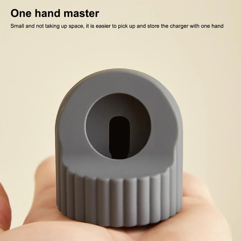Silicone Charger Stand Wireless Charging Dock Lazy Holder for Desk For Watch 10 9 8 7 6 5 4 3 SE Dock Charging Desktop Holder