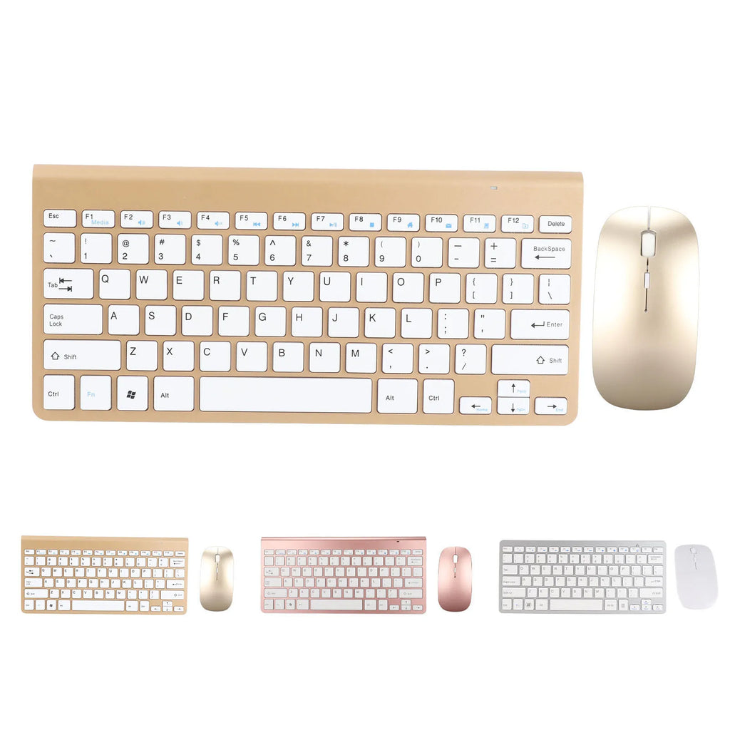 Wireless Mouse Keyboard Mouse Set 2.4G Wireless 78 Keys USB Thin Etched Keycaps Ergonomics Mute Button Computer Keyboards Mouse