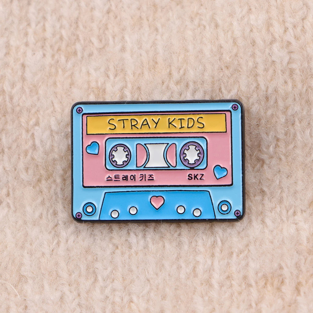 Funny Quotes 'K-POP K-DRAMA' Enamel Pins Sun Moon Brooch Lapel Pin Badge on Backpack Clothing Accessories Fashion Jewelry Gifts