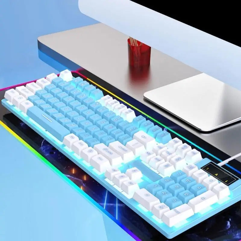 Y1UB Wireds Gaming Keyboards with Backlighting and Unique Keyboards