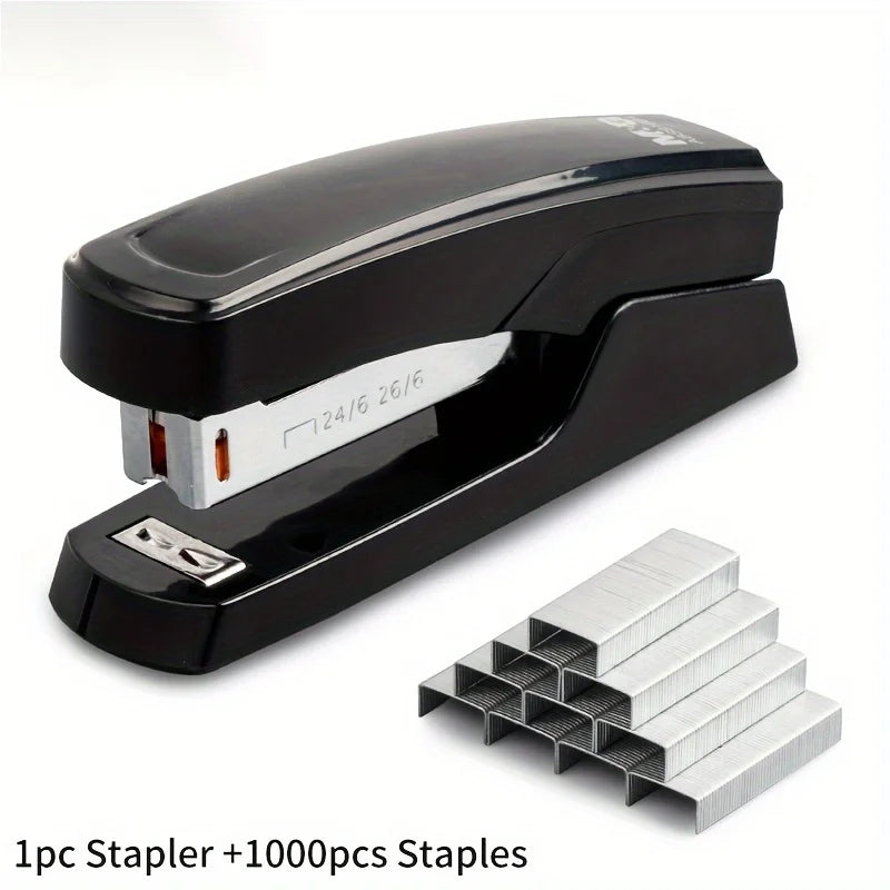 Durable Stapler With 1000 Nails Capable Of Binding 25 Sheets Of Paper Professional Office And Study Stationery Supplies