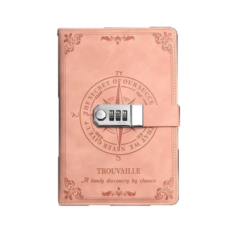 Stationery 200-Page Password Notebook A5 Retro Personal Notepad Thickened Smooth Writing Hand Ledger Office