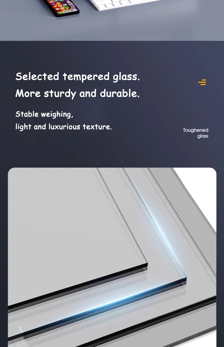 Desk Monitor Stand Riser PC Rack Holder, with 4 USB Ports, Computer Monitor Riser, Desktop Stand and Storage Rack, 20kg Capacity