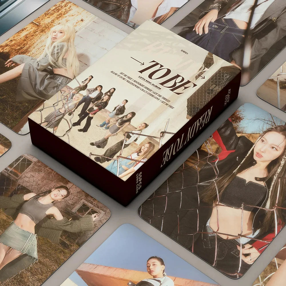 Kpop TWICE 4TH WORLD TOUR Lomo Cards New Photo Album The Feels High Quality Photocard New Arrivals