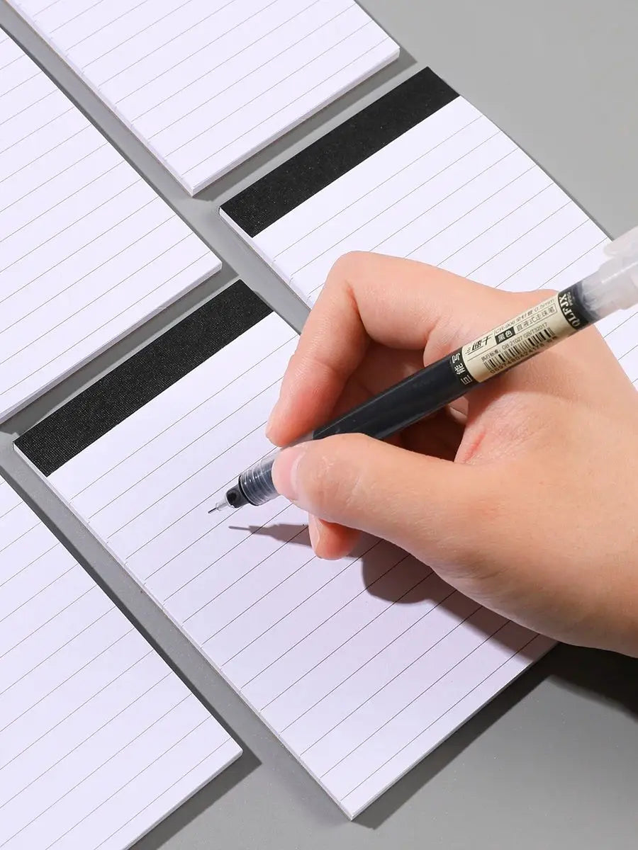5/10 Volumes A7 Note Pads, 30 Horizontal Lines Note